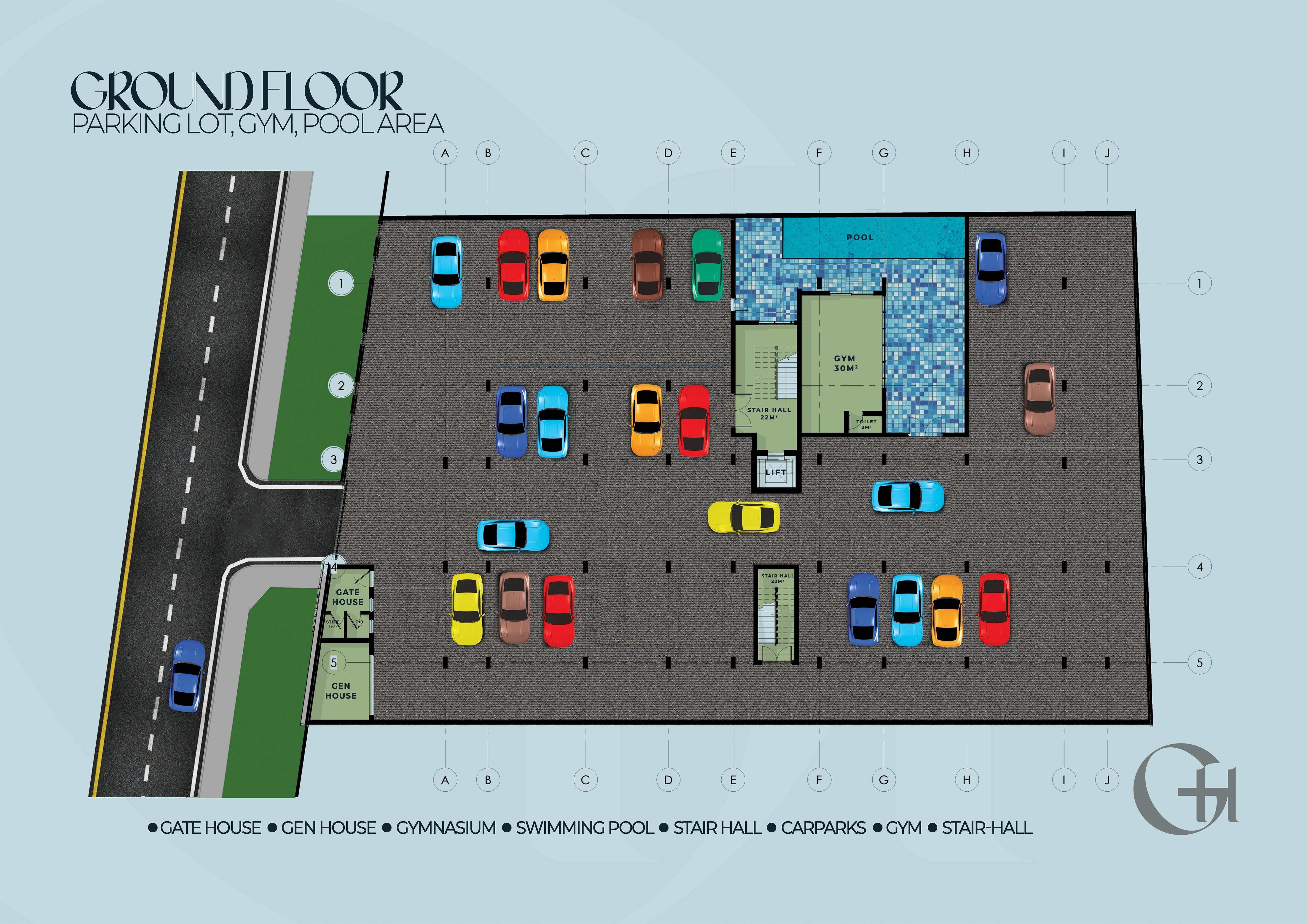 Gratia Heights ground floor plan