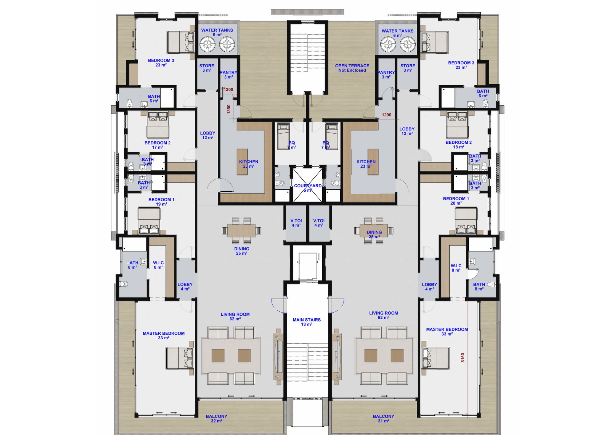 Gratia Heights II penthouse floor plan