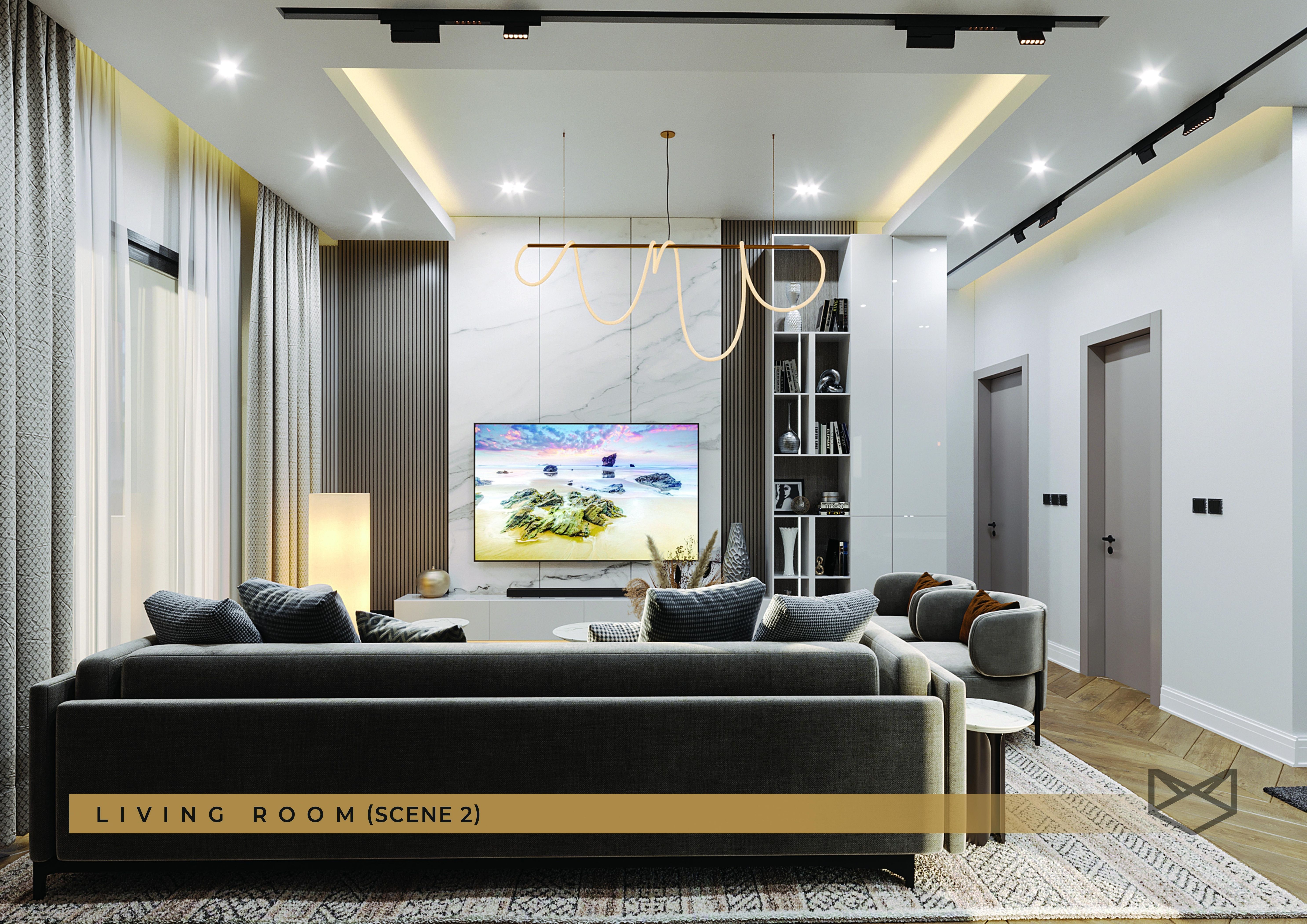 Rosewood Apartments living room 2