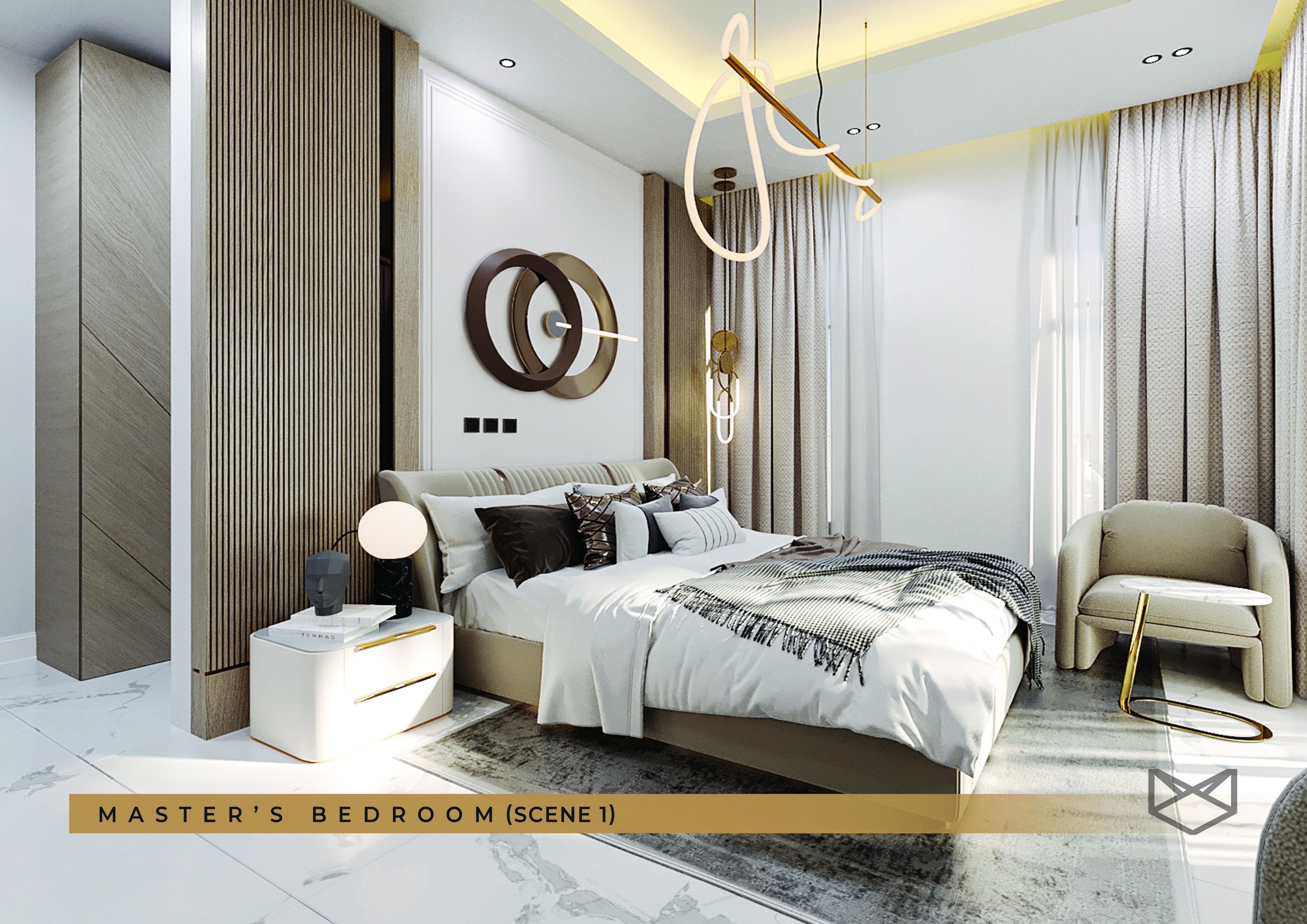 Rosewood Apartments master bedroom