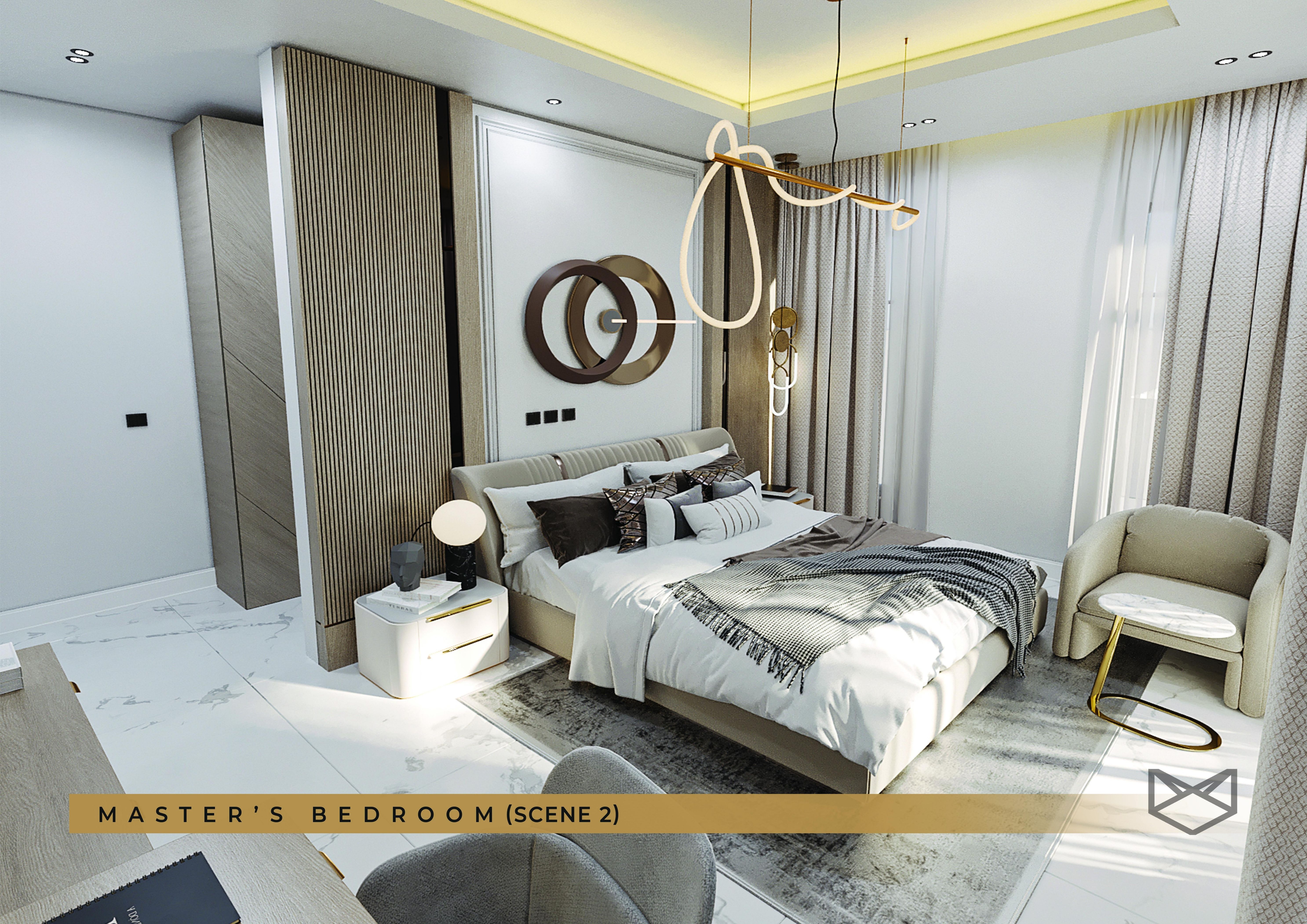 Rosewood Apartments master bedroom 2